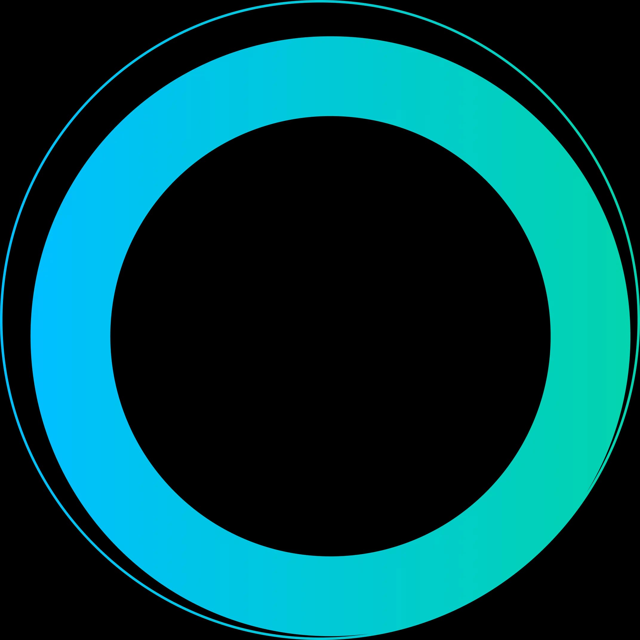 blue circle